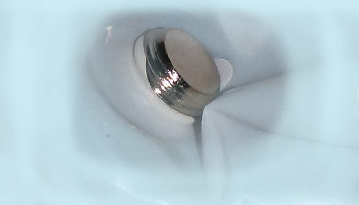 Detalhe da Antena portátil