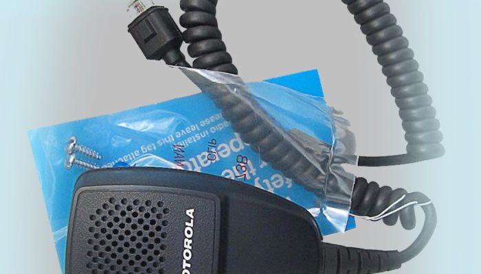 Microfone PTT da Linha DEM e EM